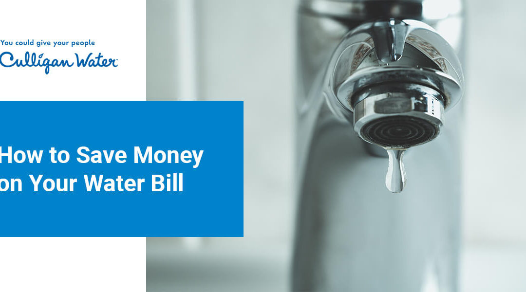 How to Save Money on Your Water Bill