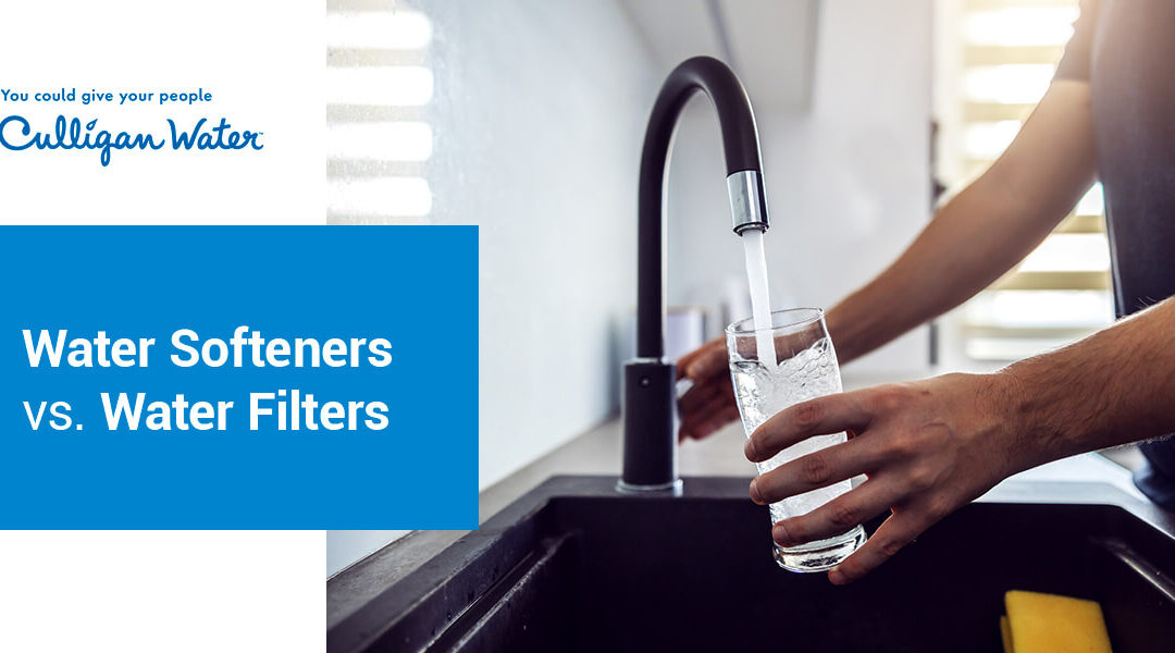 Water Softeners vs. Water Filters