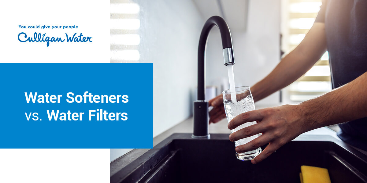 Water Softener vs. Water Filter Pros and Cons